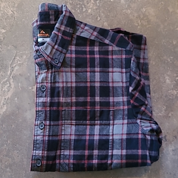 Men's Ridgecut Plaid Heavy Weight Flannel Size Medium - Picture 7 of 11